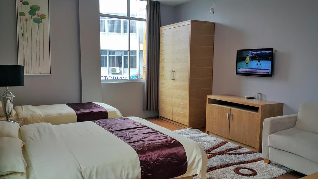 Residence 21 Boutique Inn Miri Kültér fotó